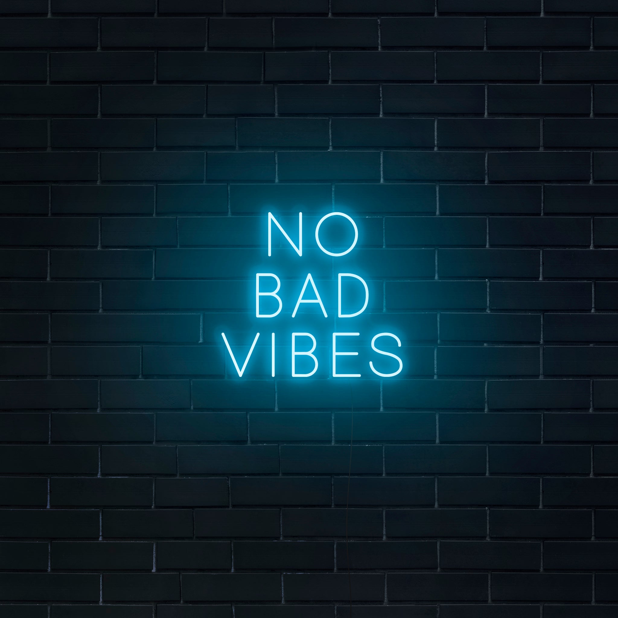 Download Good Vibes Only Neon Red Aesthetic Vibes Wallpaper