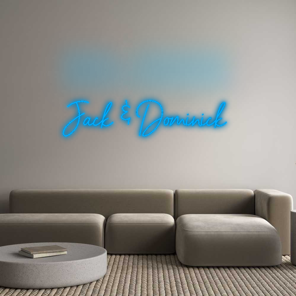 Your Bespoke Nuwave Neon: Jack & Domini... - Nuwave Neon