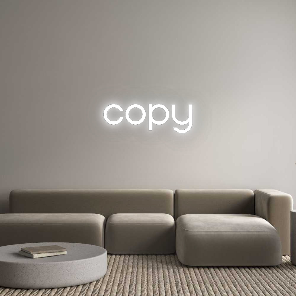 Your Bespoke Nuwave Neon: COPY