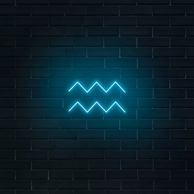 'Aquarius' Neon Sign - Nuwave Neon