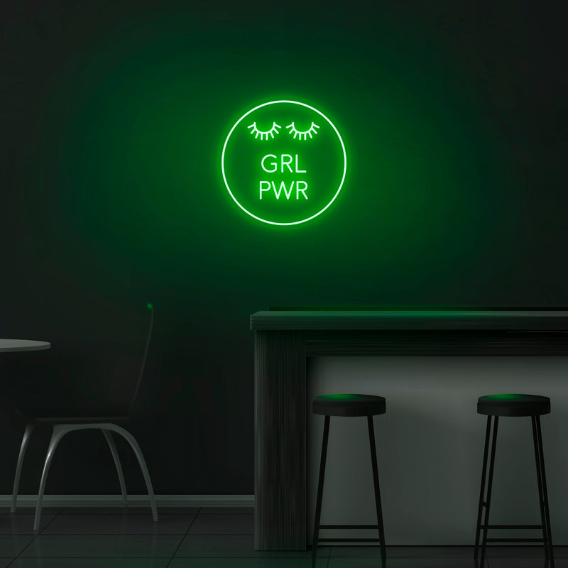 'GRL PWR' Neon Sign - Nuwave Neon