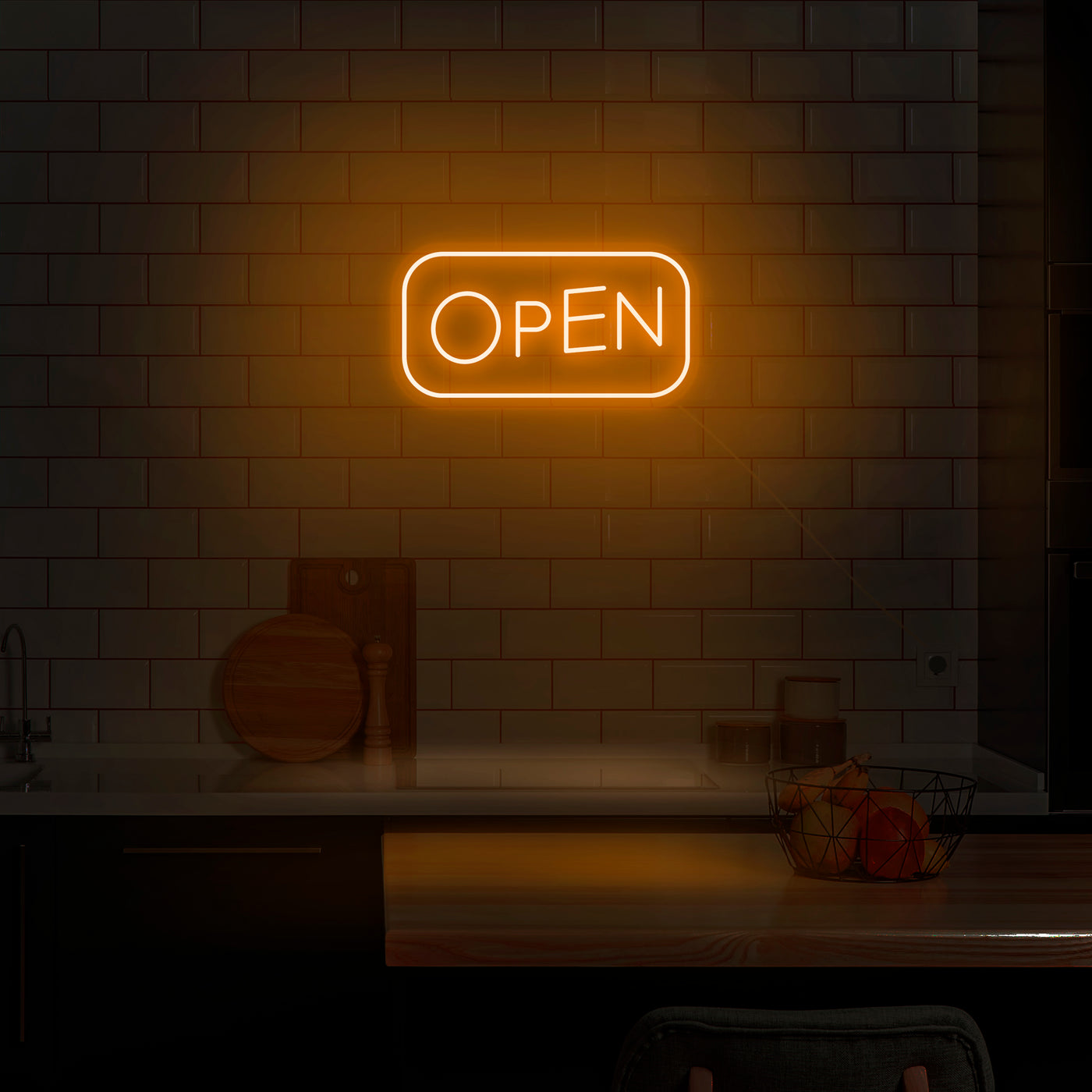 'Open' V3 Neon Sign - Nuwave Neon