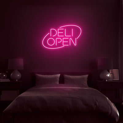 'Deli Open' Neon Sign