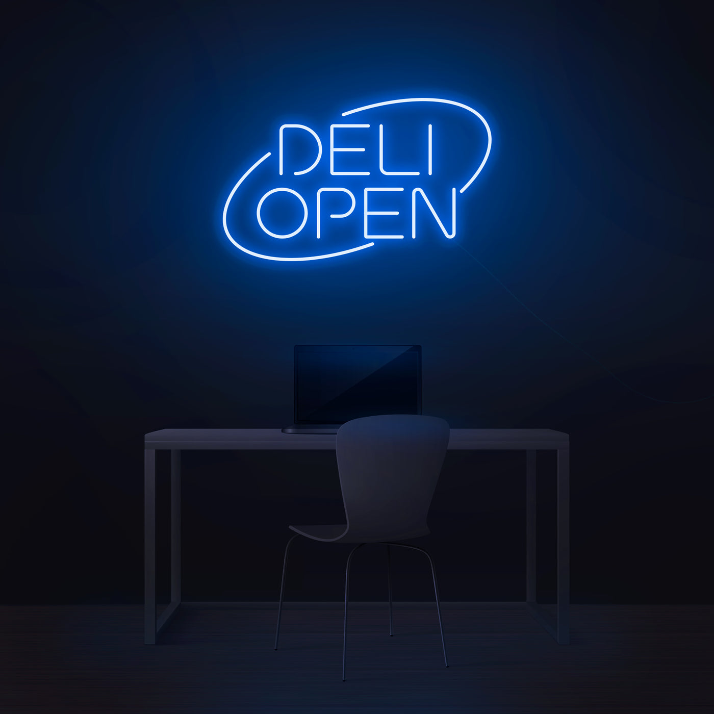 'Deli Open' Neon Sign