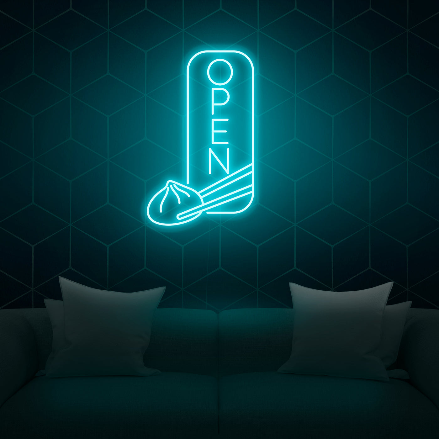 Dim Sum 'Open' Neon Sign