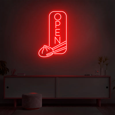 Dim Sum 'Open' Neon Sign