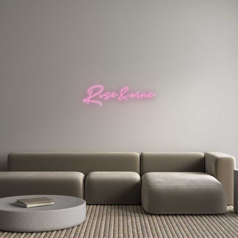 Your Bespoke Nuwave Neon: Rise&wine