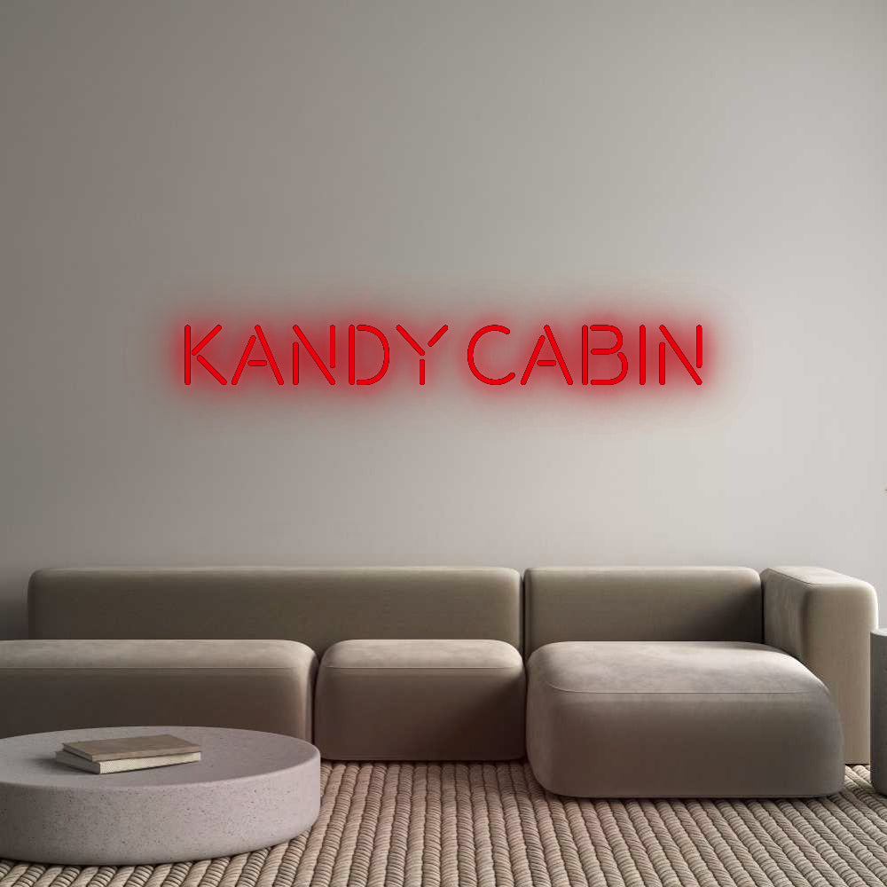 Your Bespoke Nuwave Neon: Kandy Cabin