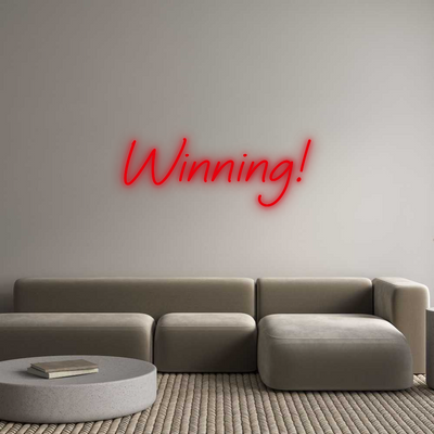 Your Custom AEG Nuwave Neon: Winning! - Nuwave Neon
