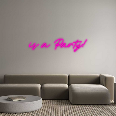 Your Custom AEG Nuwave Neon: is a Party! - Nuwave Neon