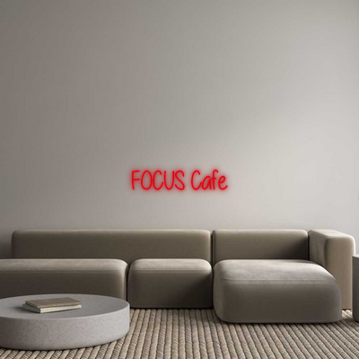 Your Custom AEG Nuwave Neon: FOCUS Cafe - Nuwave Neon