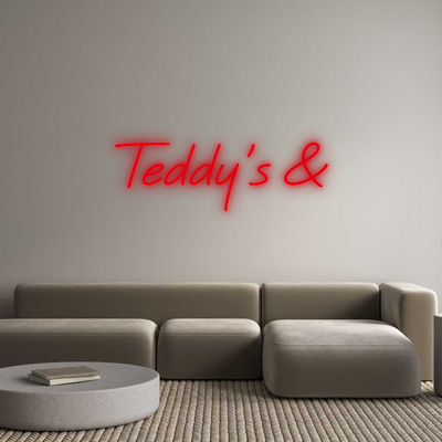 Your Custom Nuwave Neon: Teddy's & - Nuwave Neon