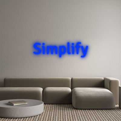 Your Custom AEG Nuwave Neon: Simplify - Nuwave Neon