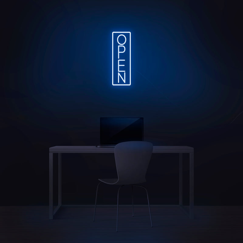 'Open' V2 Neon Sign - Nuwave Neon