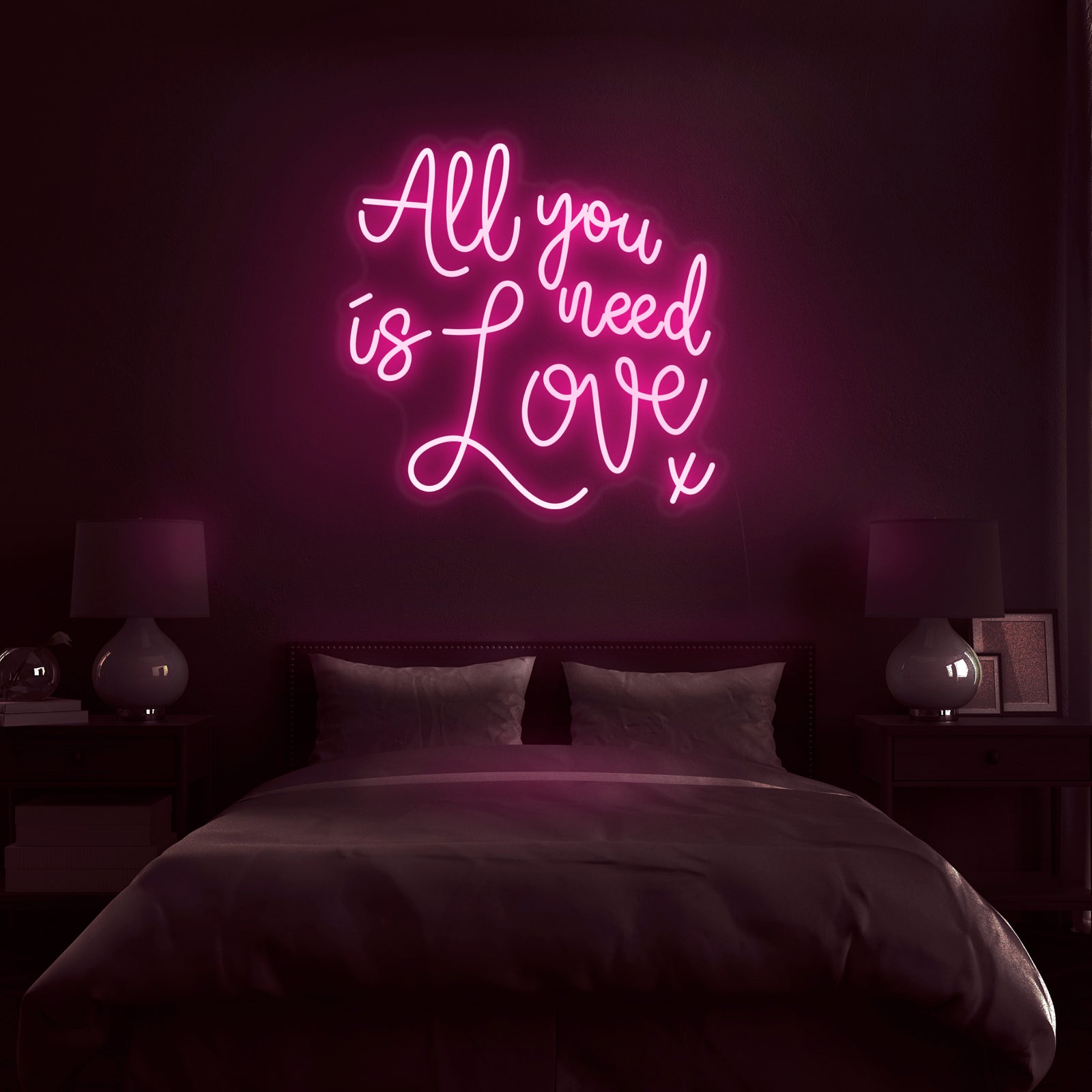 'All You Need Is Love' Neon Sign | Nuwave Neon