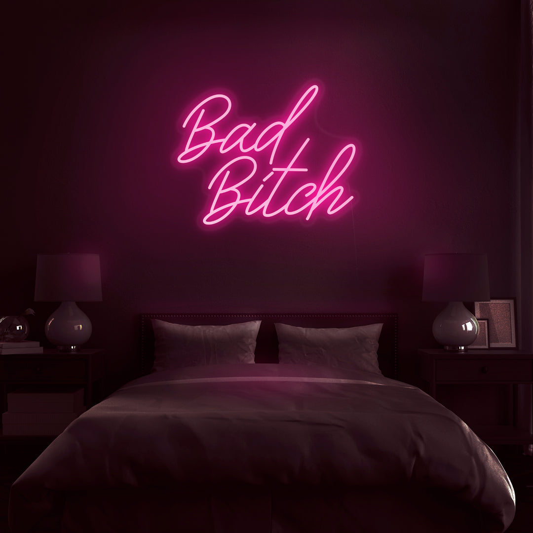 Large Bad B*tch Neon cheapest sign