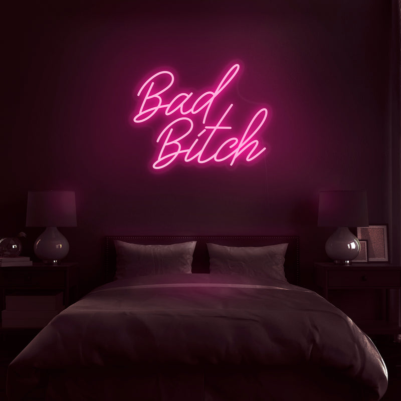 'Bad Bitch' Neon Sign - Nuwave Neon