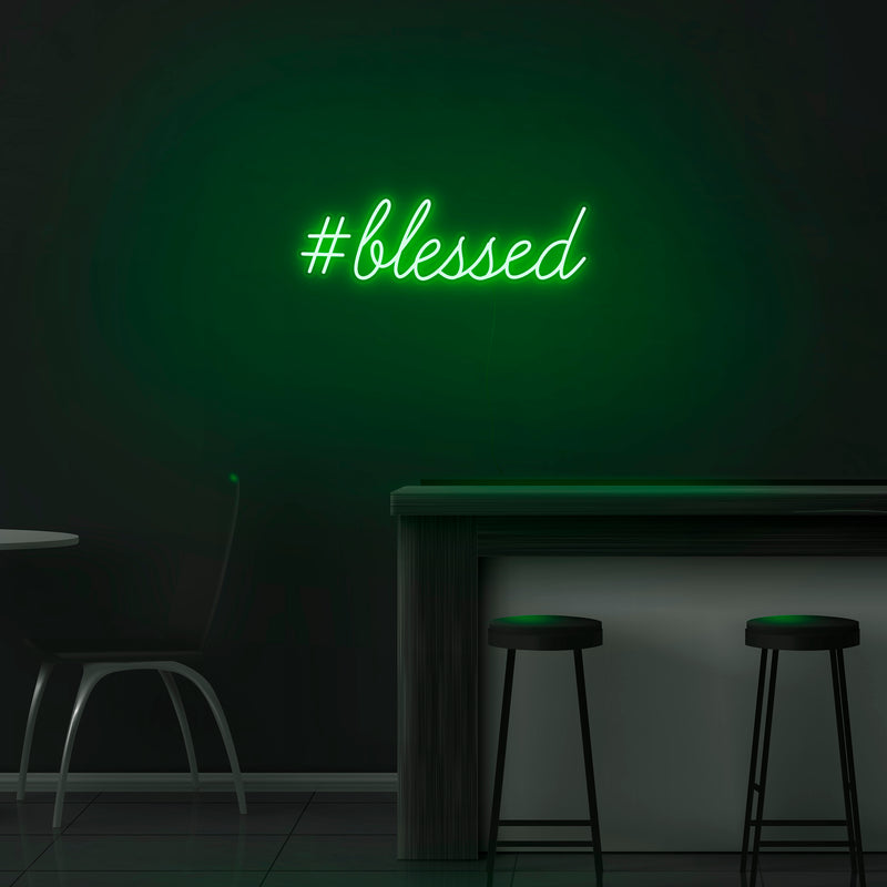 'Blessed' Neon Sign - Nuwave Neon