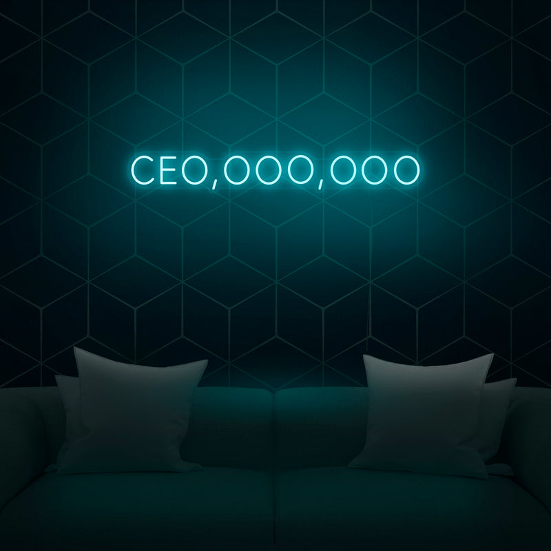 'CEO' Neon Sign - Nuwave Neon