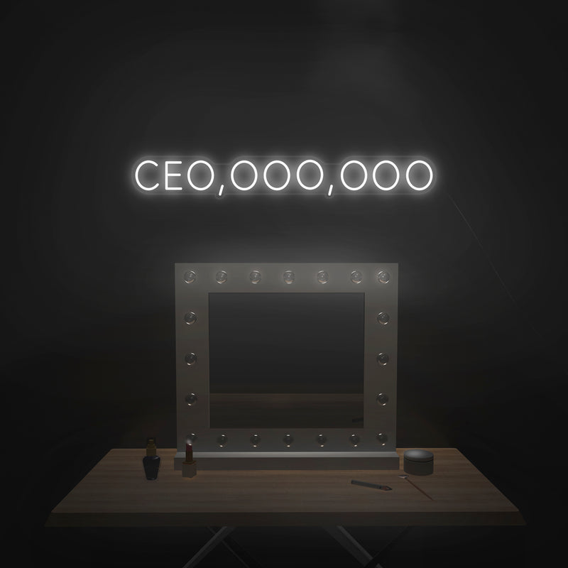 'CEO' Neon Sign - Nuwave Neon