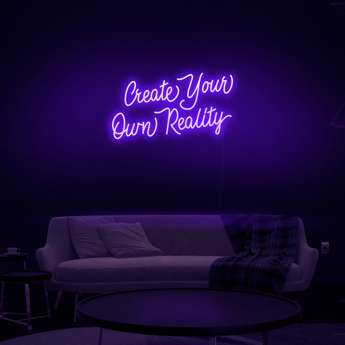 'Create Your Own Reality' Neon Sign - Nuwave Neon