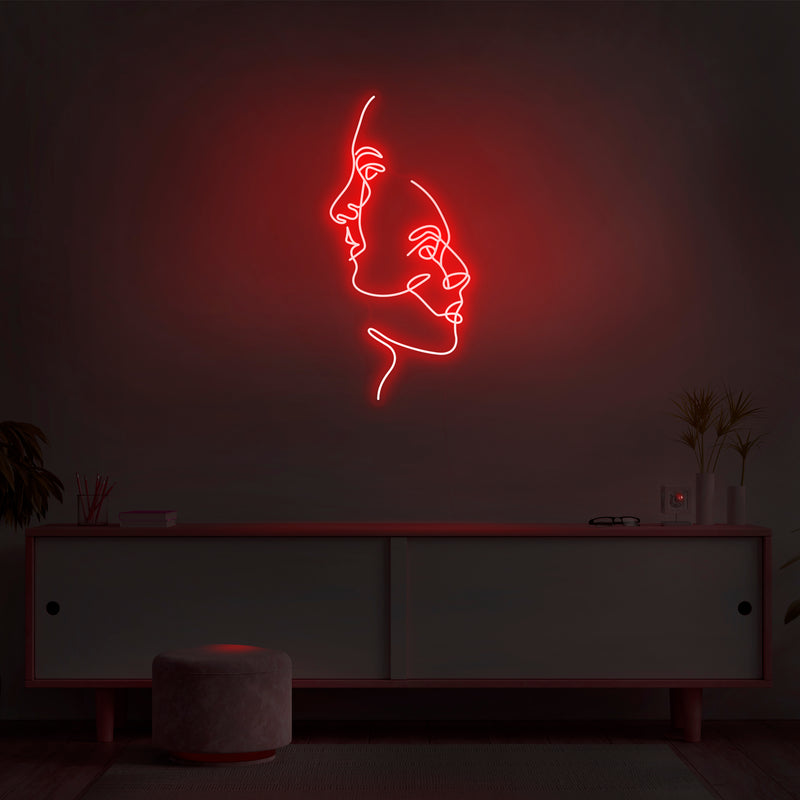 'Two Face' Neon Sign - Nuwave Neon
