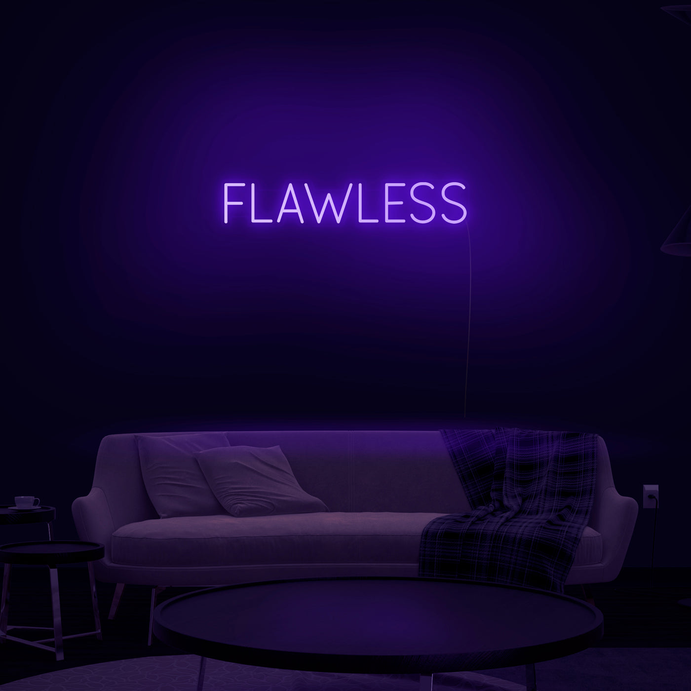 'Flawless' Neon Sign - Nuwave Neon