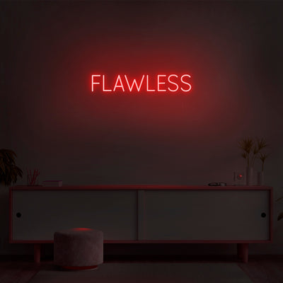 'Flawless' Neon Sign - Nuwave Neon