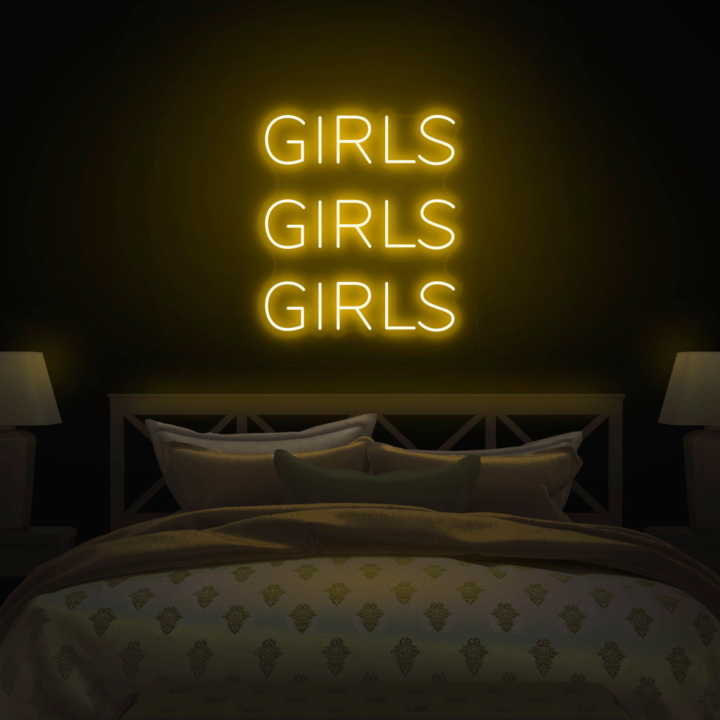 'Girls Girls Girls' Neon Sign - Nuwave Neon