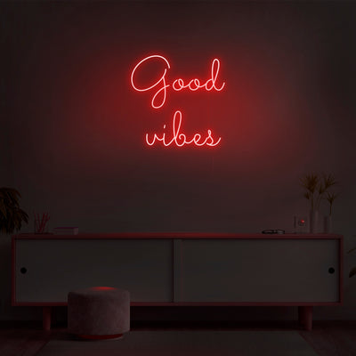 'Good Vibes' V2 Neon Sign - Nuwave Neon