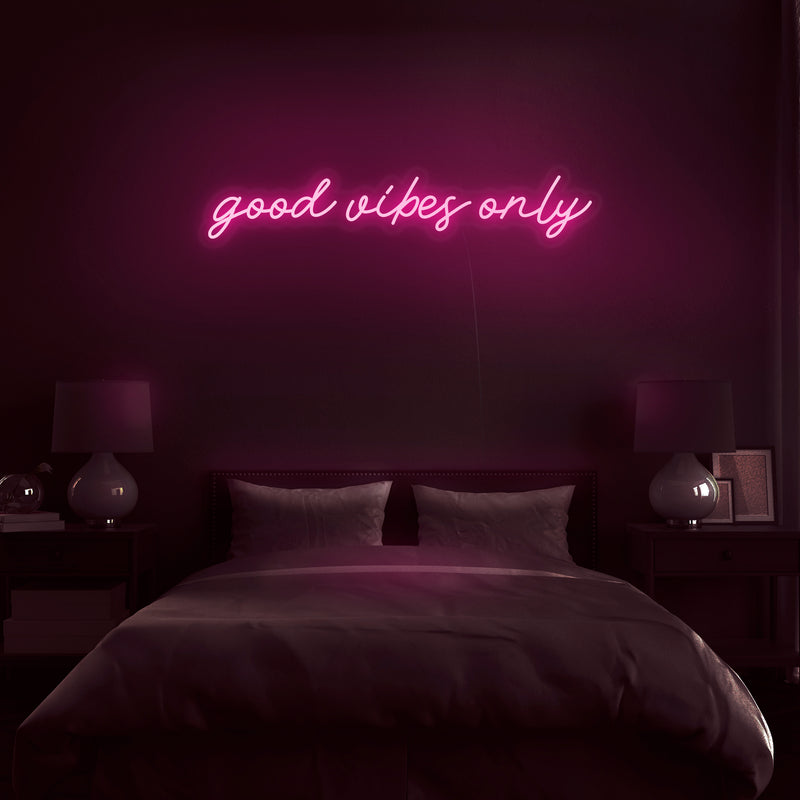 Good Vibes Only LED Neon Sign - Nuwave Neon