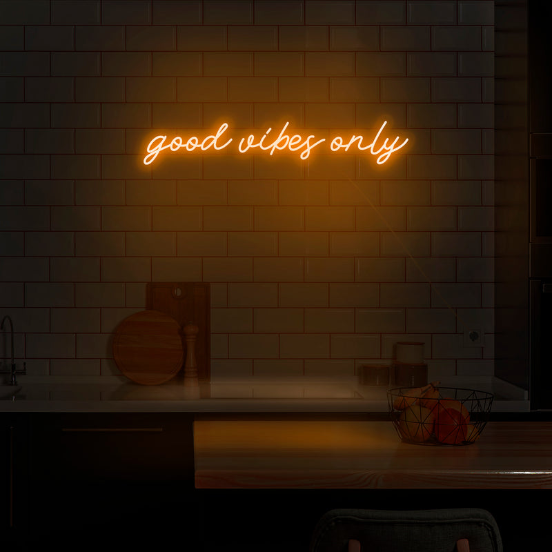 Good Vibes Only LED Neon Sign - Nuwave Neon