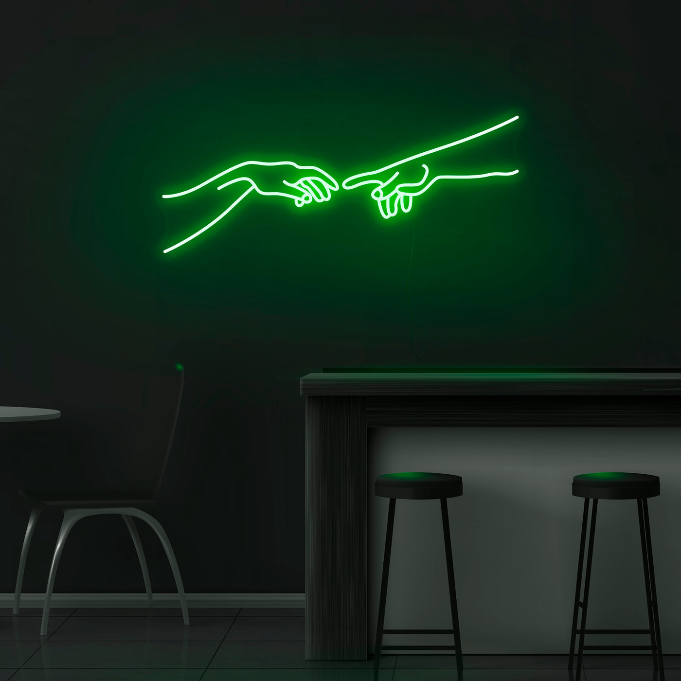 'Hand of God' Neon Sign - Nuwave Neon