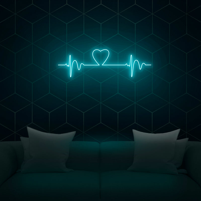 'Heartbeat' Neon Sign - Nuwave Neon