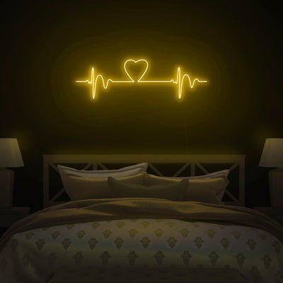 'Heartbeat' Neon Sign - Nuwave Neon