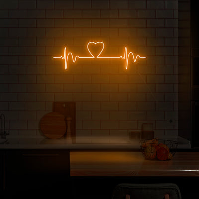 'Heartbeat' Neon Sign - Nuwave Neon