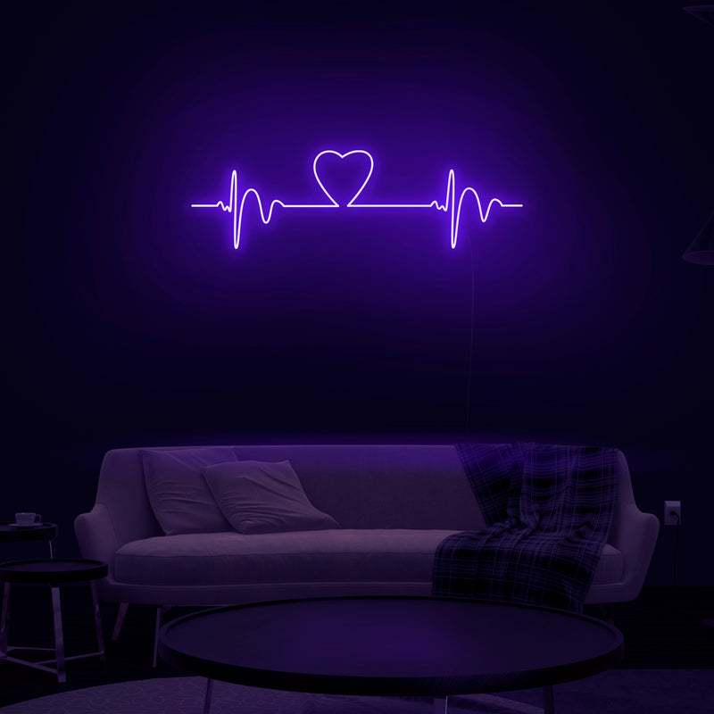 'Heartbeat' Neon Sign - Nuwave Neon