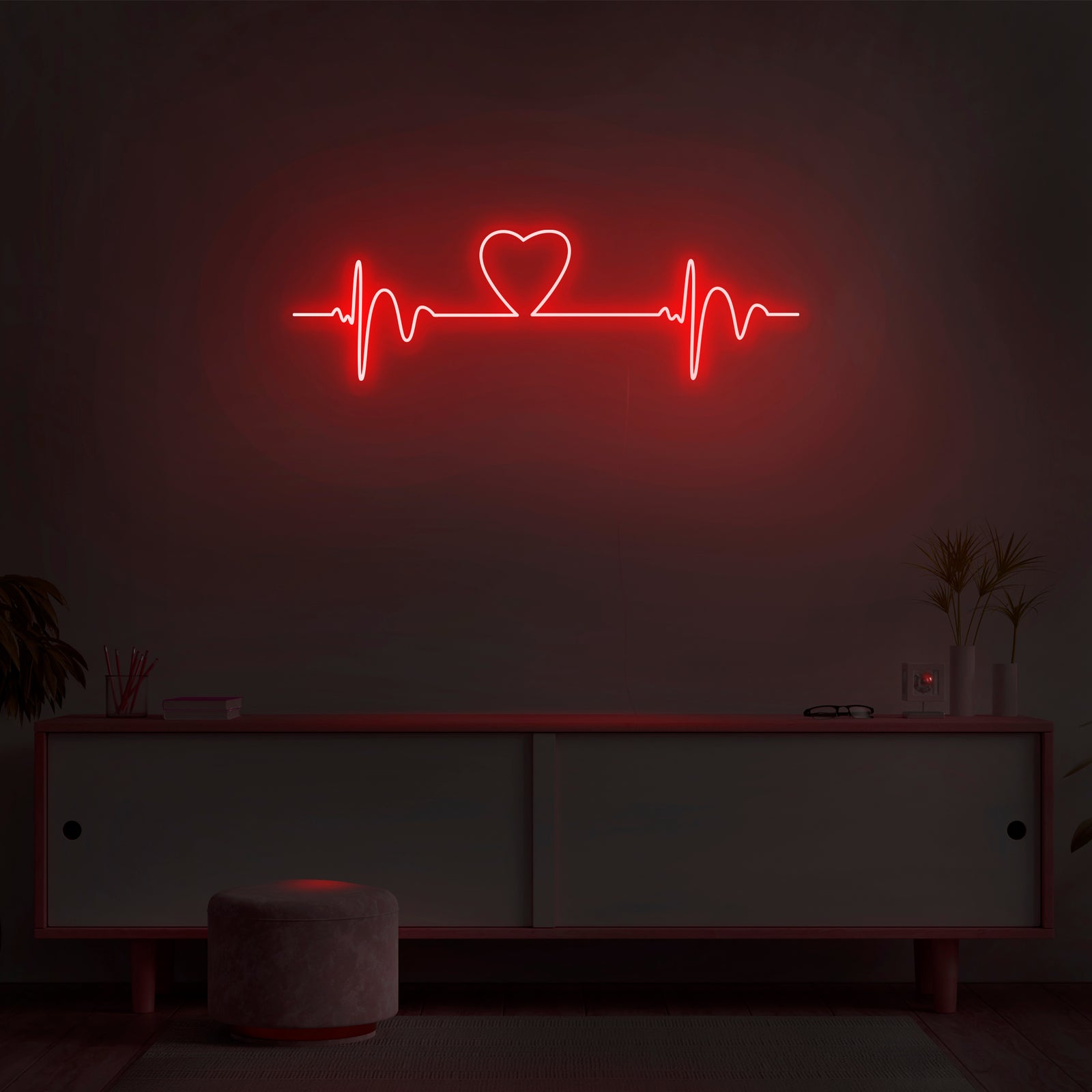 'Heartbeat' Neon Sign | Nuwave Neon