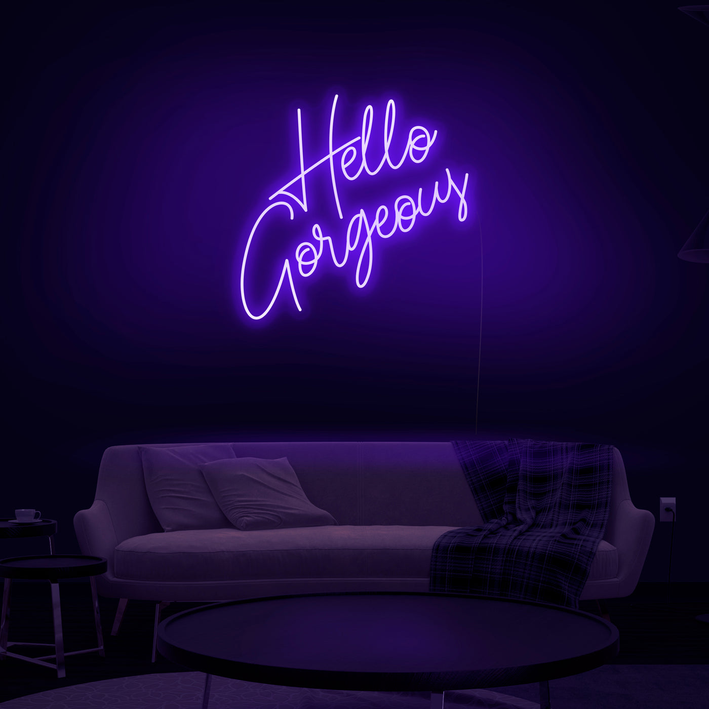 'Hello Gorgeous' V2 Neon Sign - Nuwave Neon