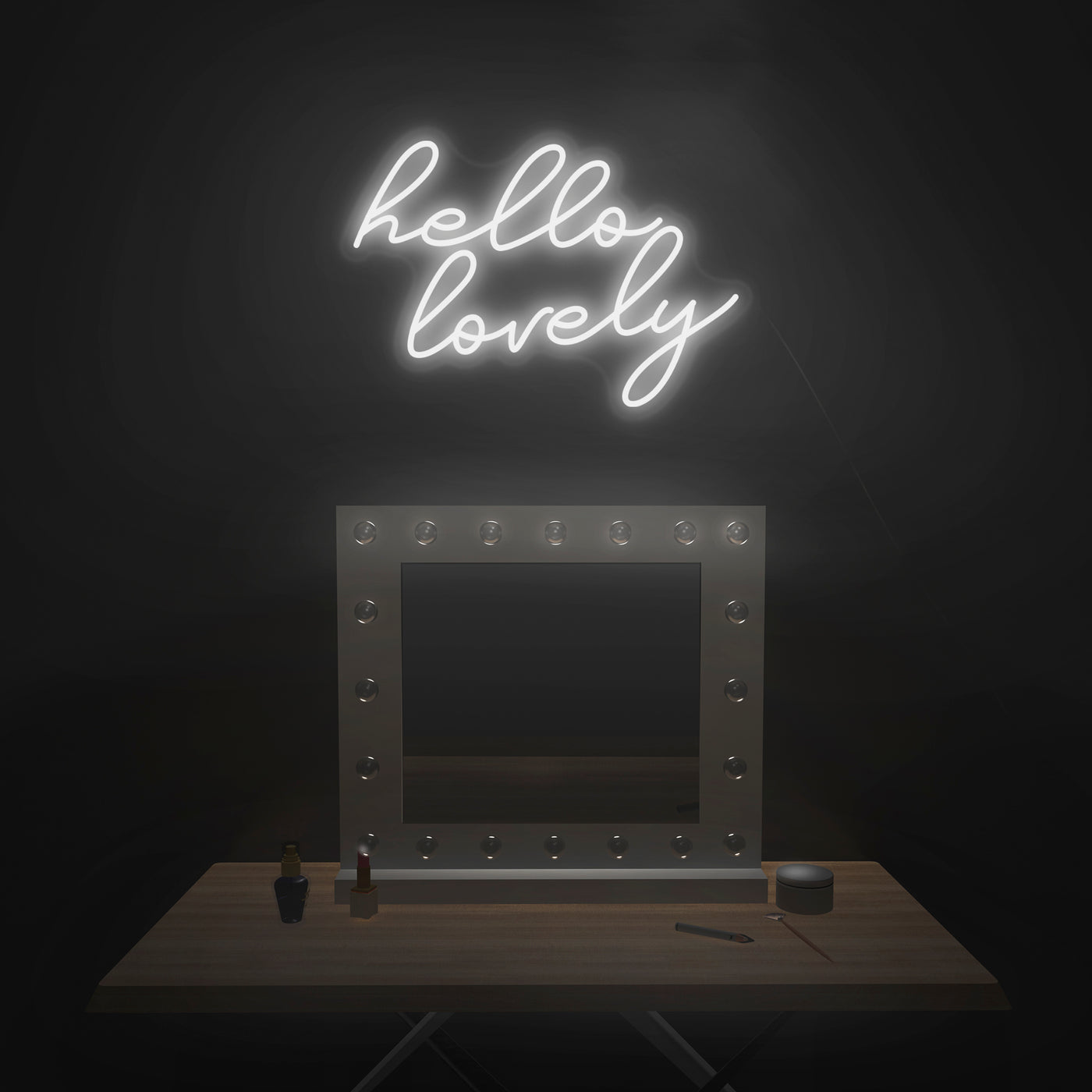 'Hello Lovely' Neon Sign - Nuwave Neon