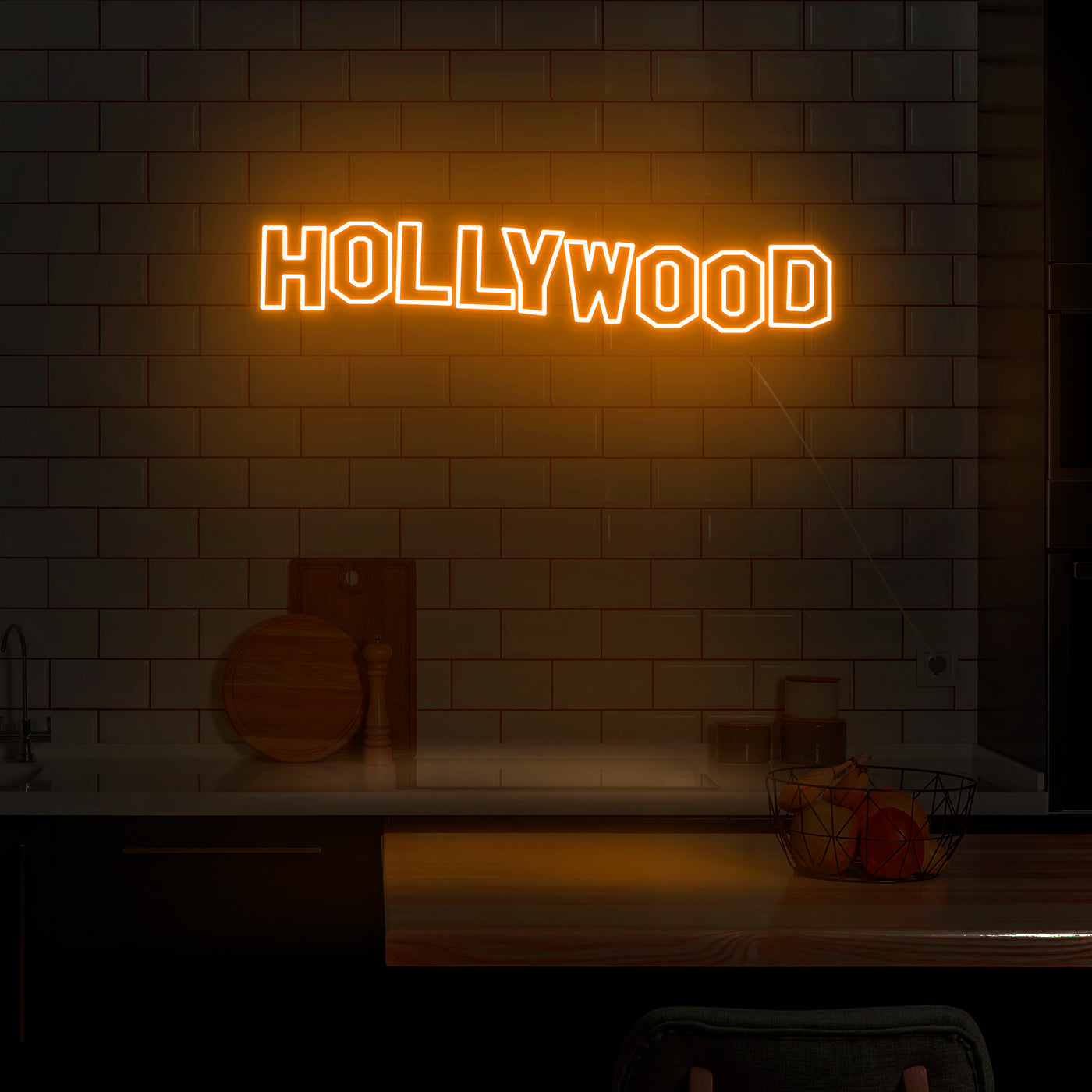 'Hollywood' Neon Sign - Nuwave Neon