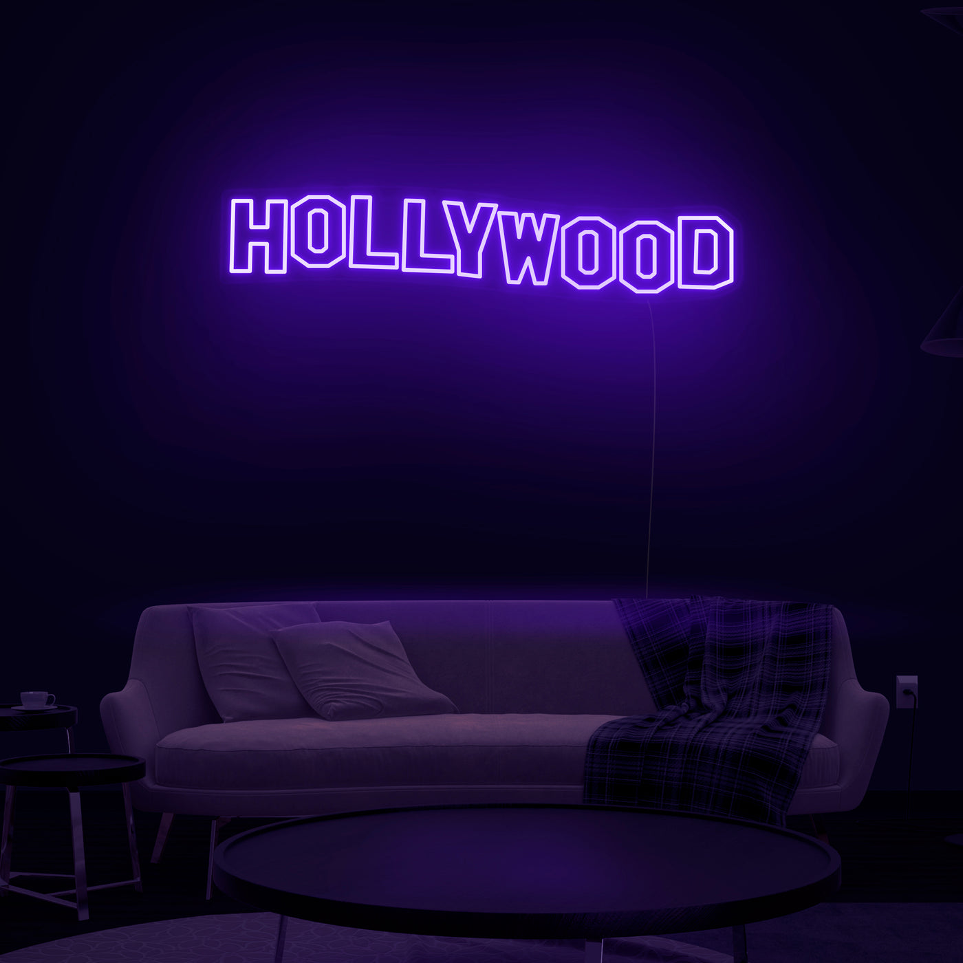 'Hollywood' Neon Sign - Nuwave Neon