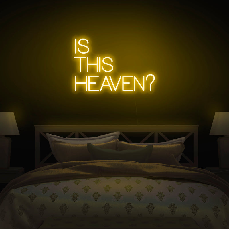 Heaven's Night Neon Sign Custom Neon Lights Sign Wedding Neon Sign LED Neon  Sign Bedroom, Game Room Wall Decoration 