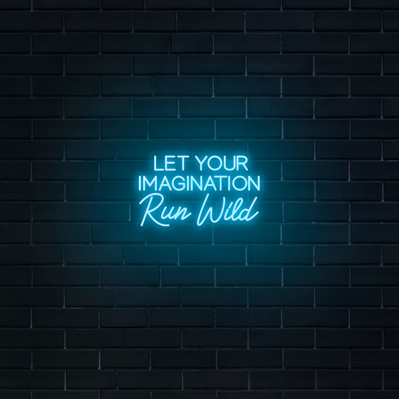 'Let Your Imagination Run Wild' Neon Sign - Nuwave Neon