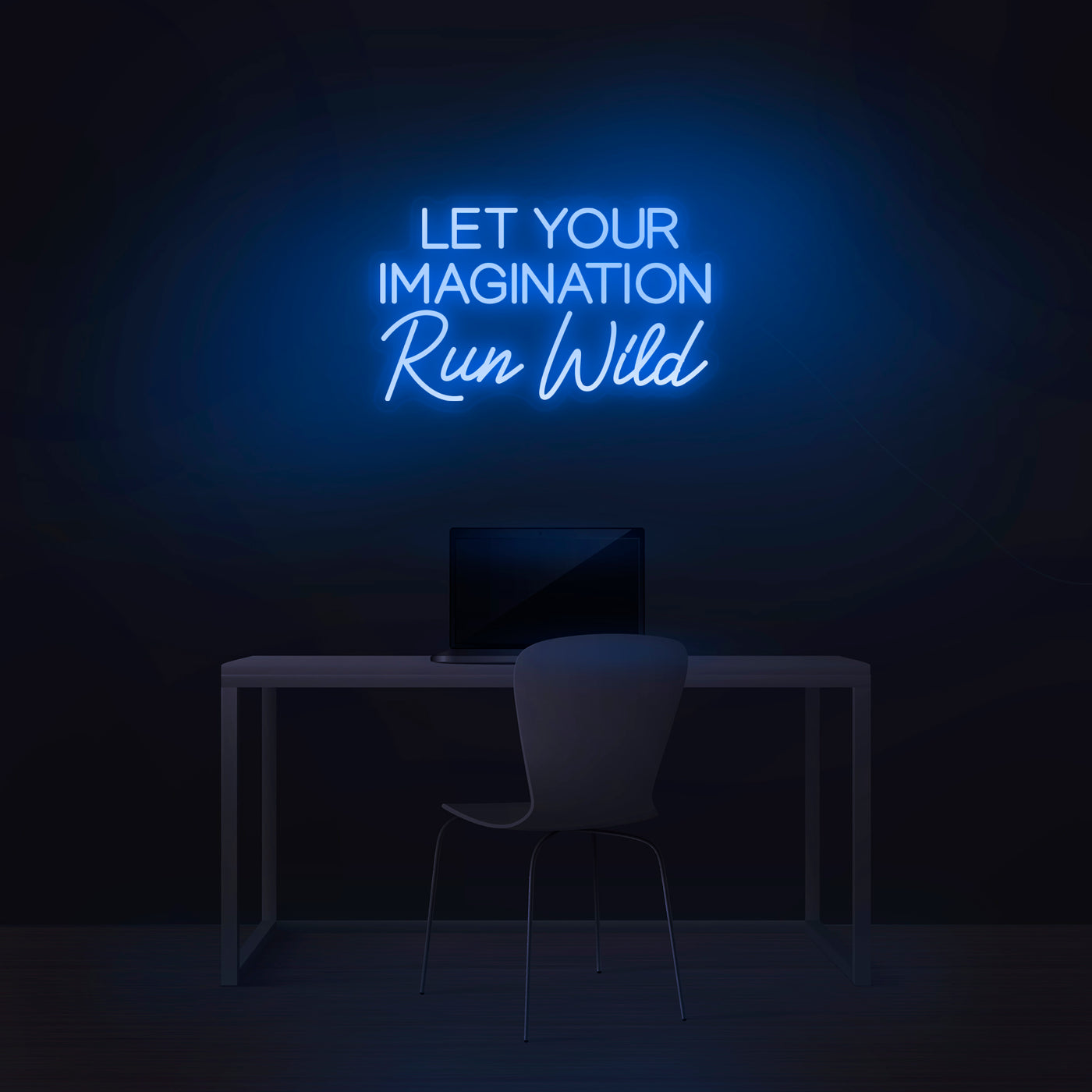 'Let Your Imagination Run Wild' Neon Sign - Nuwave Neon