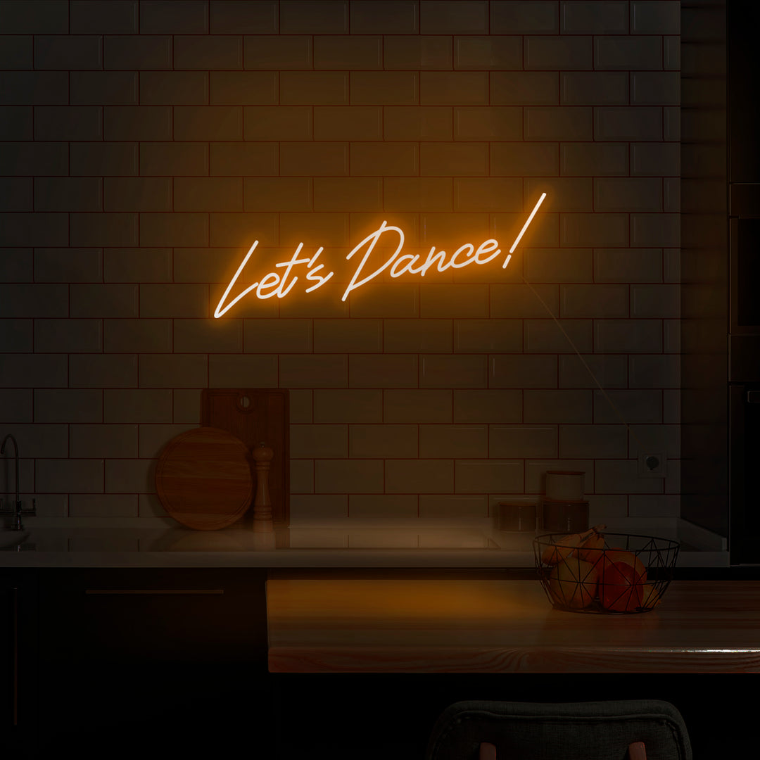 Let's Dance' Neon Sign - Nuwave Neon
