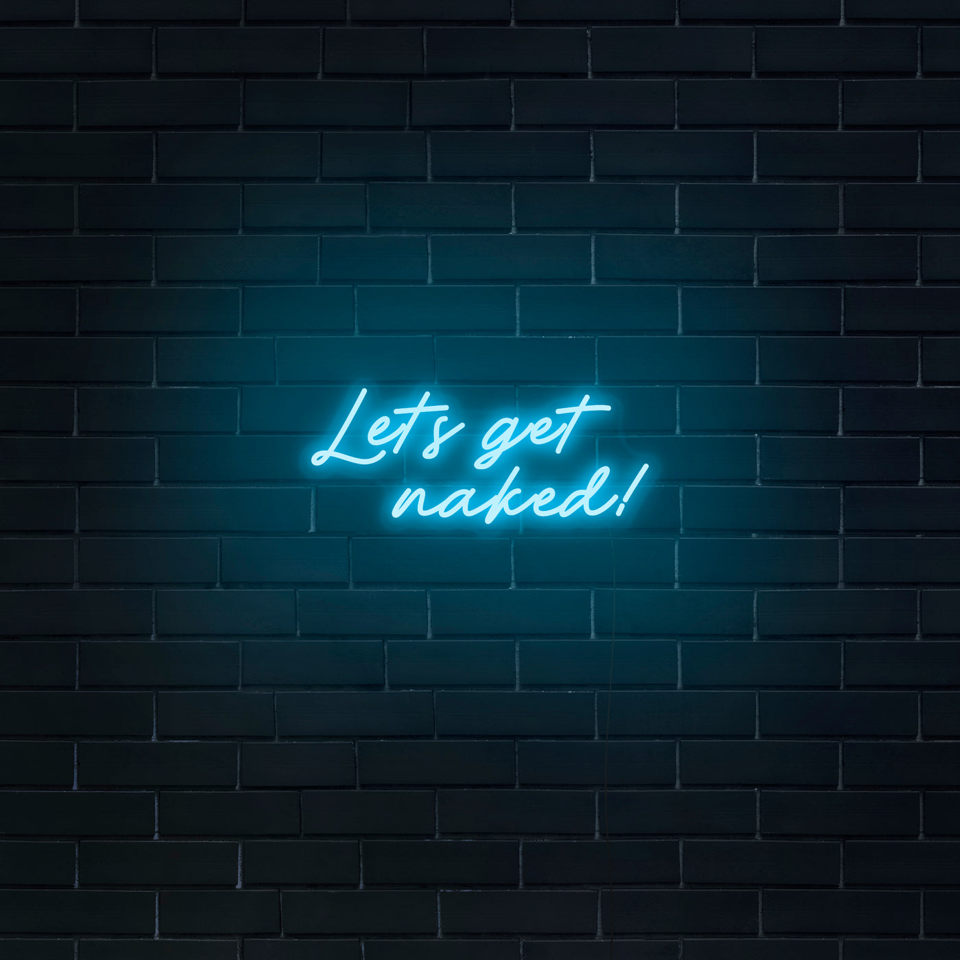 'Let's Get Naked' Neon Sign - Nuwave Neon