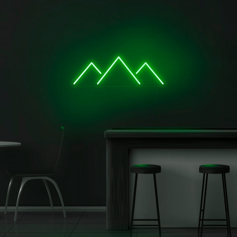 'Mountains' Neon Sign - Nuwave Neon