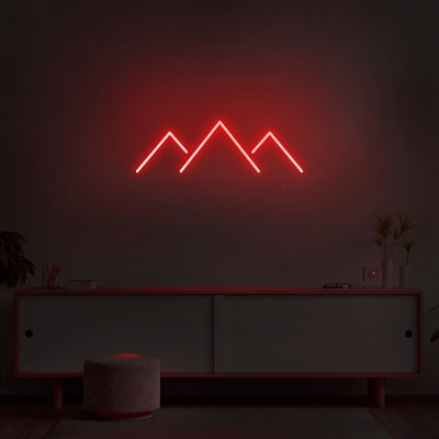 'Mountains' Neon Sign - Nuwave Neon