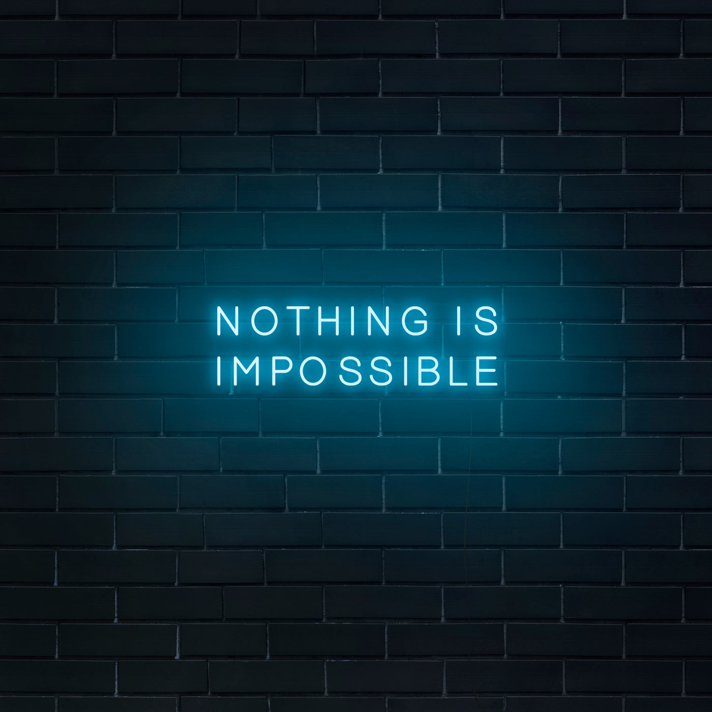 'Nothing Is Impossible' Neon Sign - Nuwave Neon